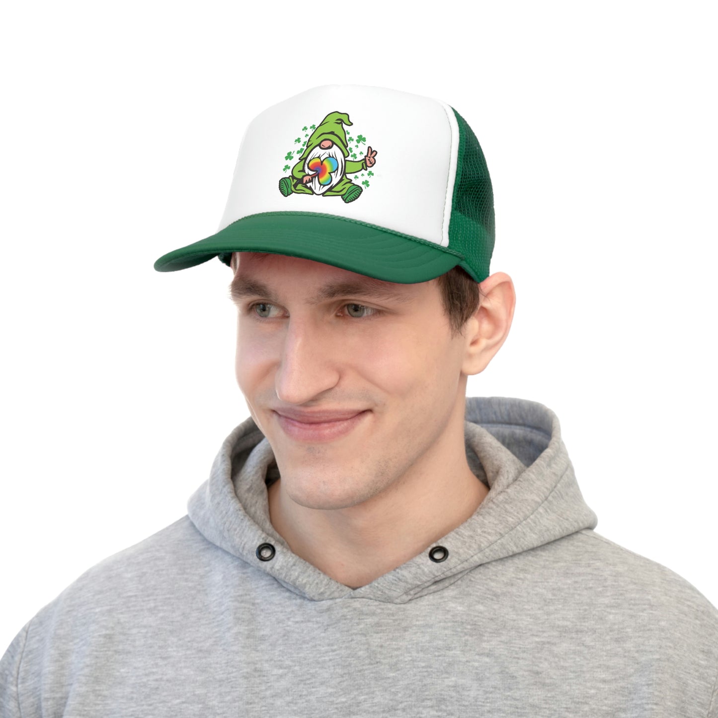 St Patty's Gnome Trucker Hat