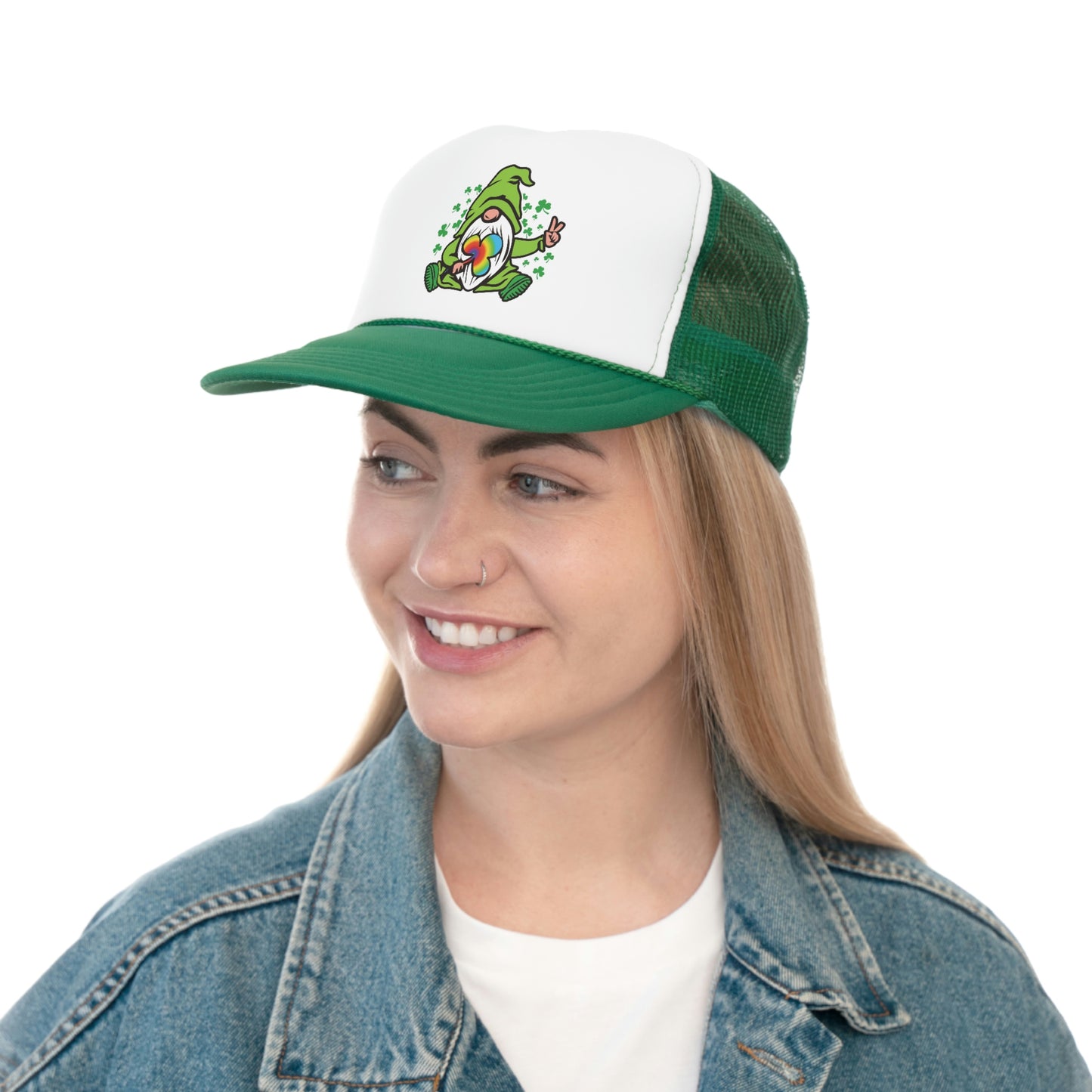 St Patty's Gnome Trucker Hat