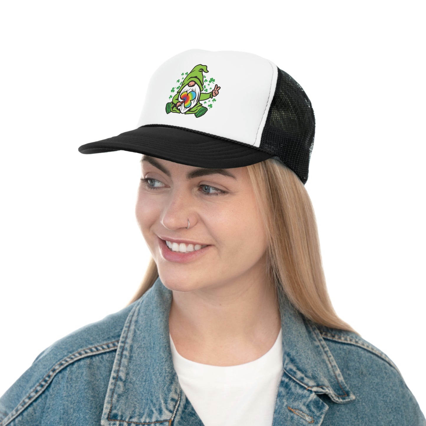 St Patty's Gnome Trucker Hat