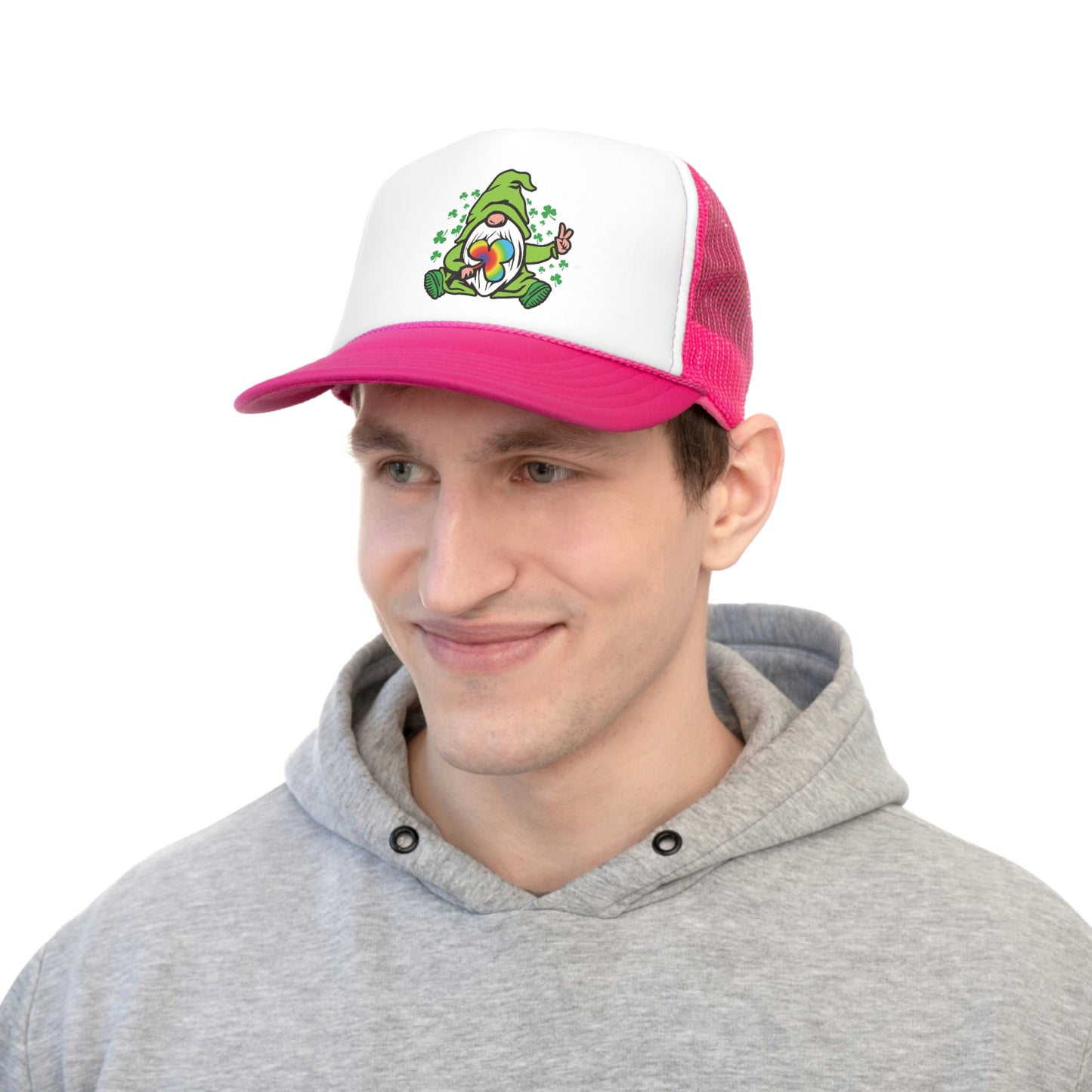 St Patty's Gnome Trucker Hat