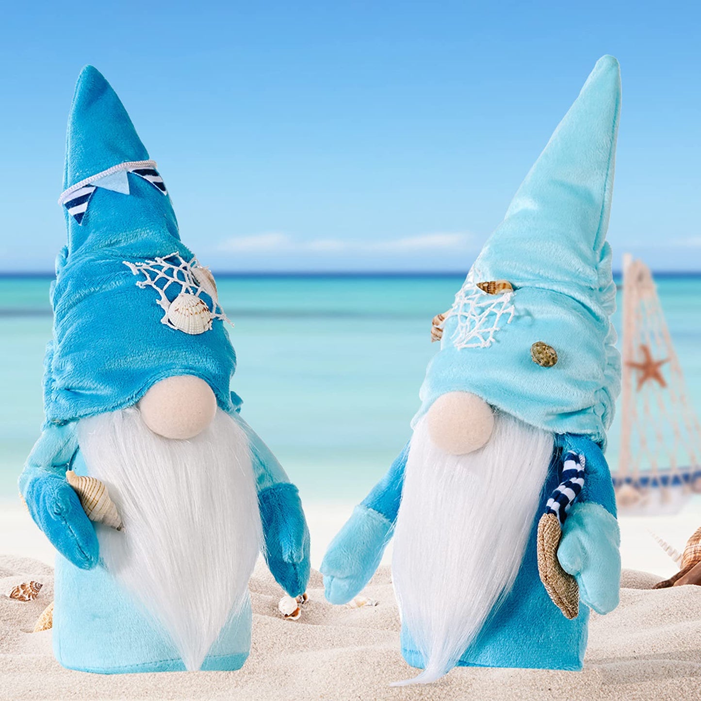 2-Piece Beach Gnomes