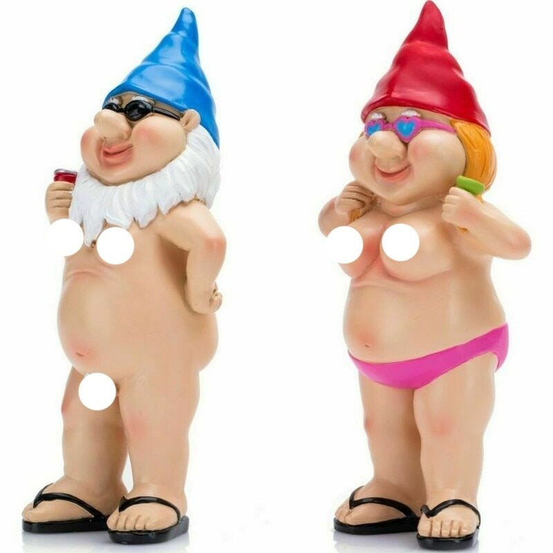 Funny Nude Gnomes