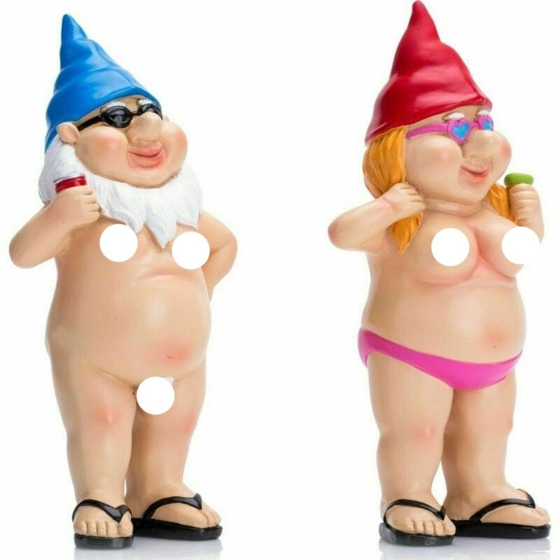 Funny Nude Gnomes