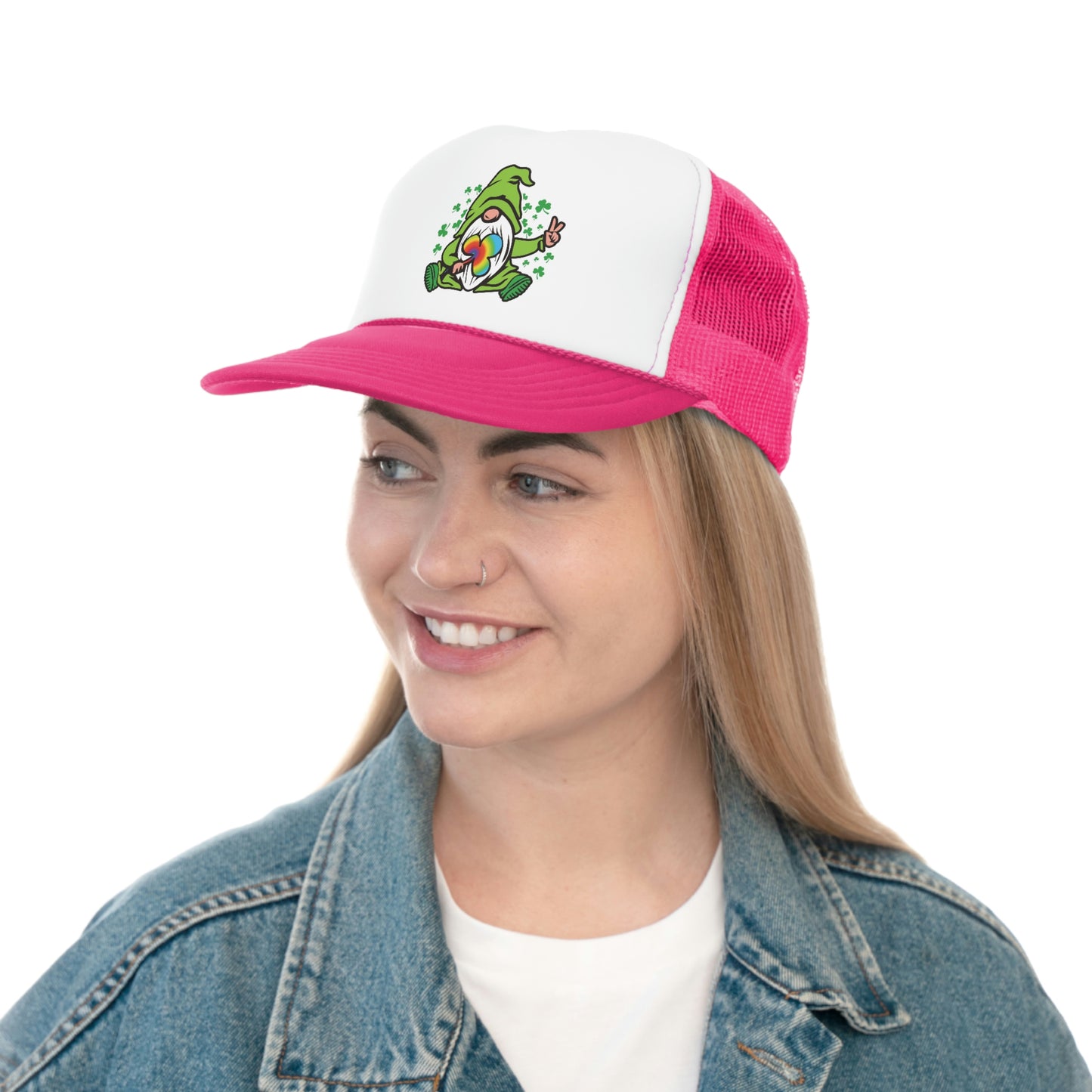 St Patty's Gnome Trucker Hat